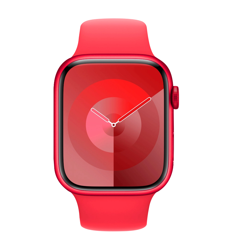 Apple Watch Series 9 45mm (PRODUCT)RED Aluminum Case with (PRODUCT)RED Sport Band M/L (MRXK3)
