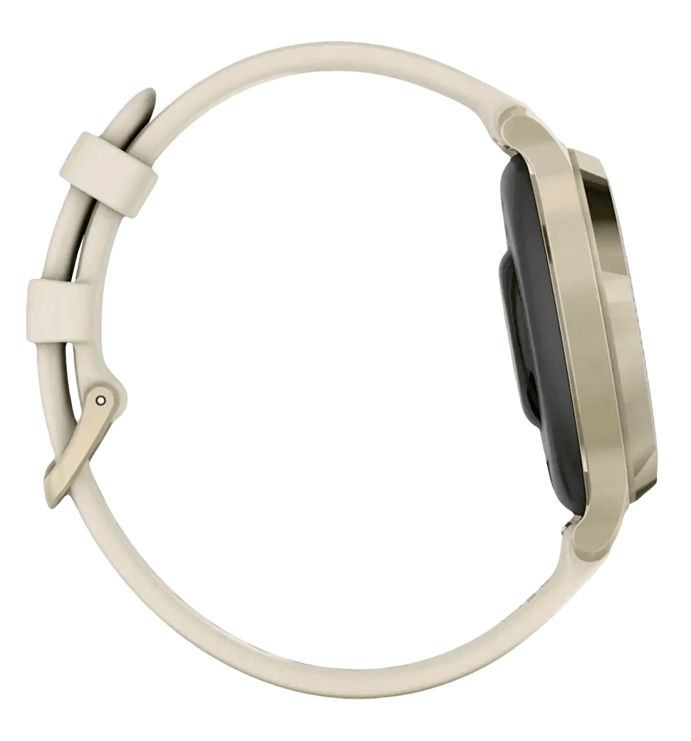 Смарт-годинник Garmin Lily 2 Active Lunar Gold with Bone Silicone Band (010-02891-00)