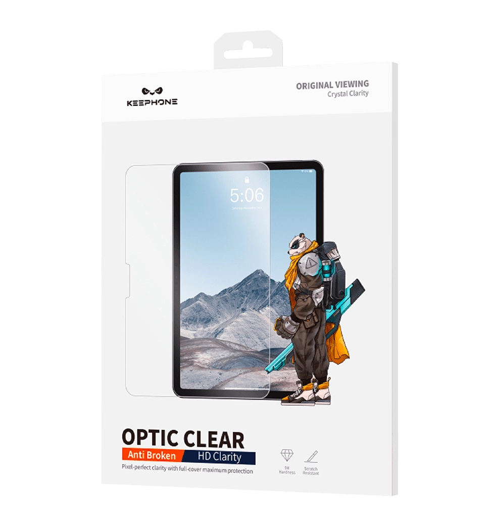 Защитное стекло Keephone clear glass iPad Pro 11" (2024)