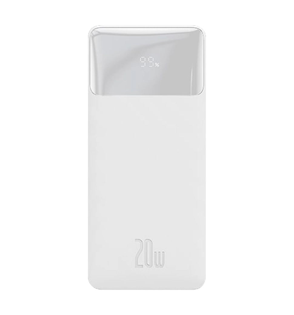Дополнительная батарея Baseus Bipow Digital Display 20W 30000mAh White (PPDML-N02)