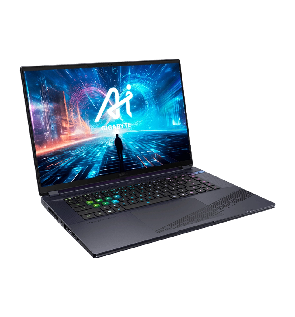 Ноутбук GIGABYTE AORUS 16X ASG 16.0" QHD, Intel i9-14900HX, 32GB, F1TB, NVD4070-8, DOS, черный