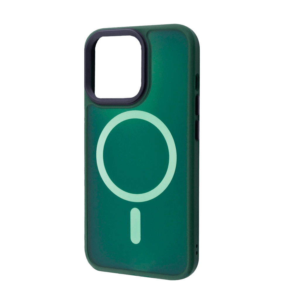 Чохол WAVE Matte Insane Case with MagSafe iPhone 12 Pro Max green