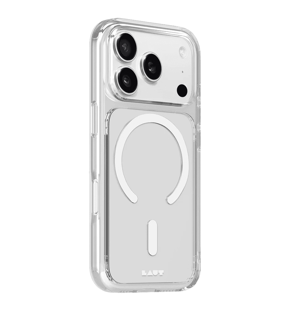 Чохол-накладка LAUT CRYSTAL FLURO for iPhone 17 Pro MagSafe Light Grey (L_IP25B_CF_LGY)