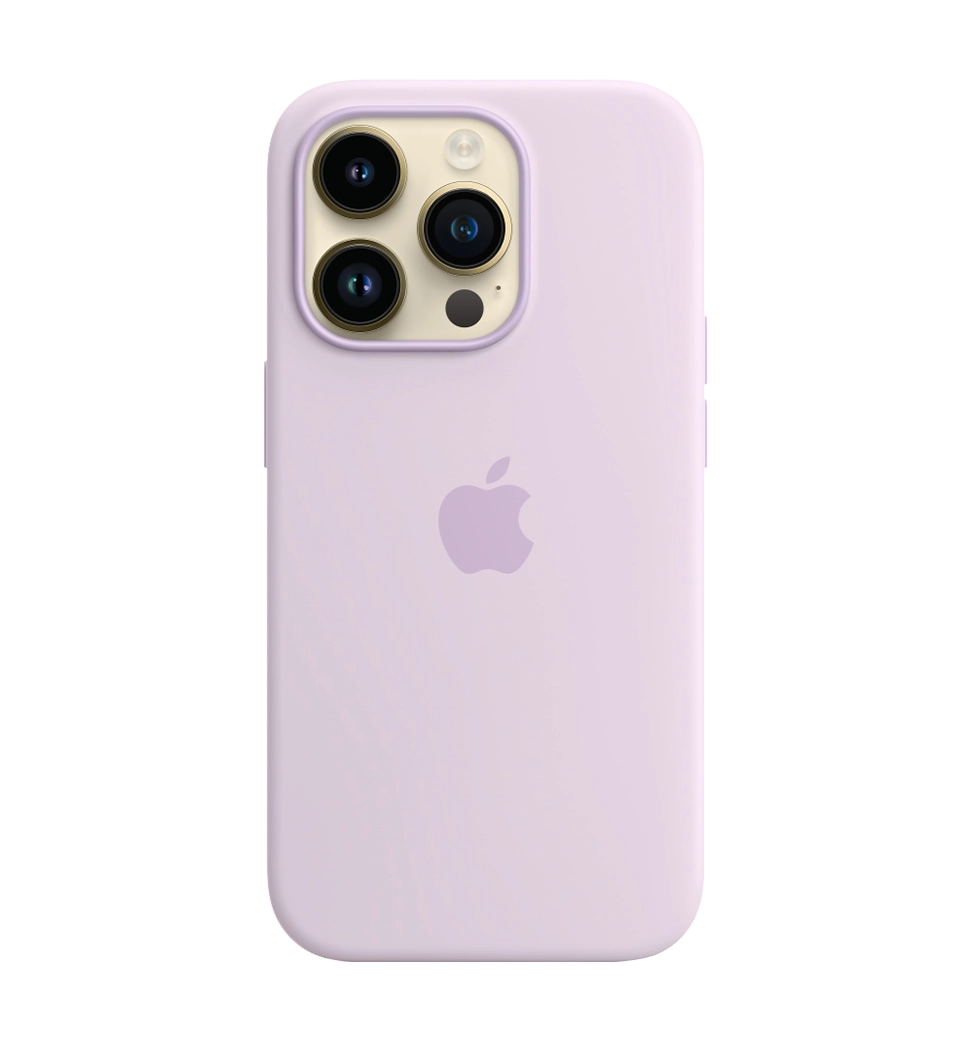Чохол Силіконовий iPhone 14 Pro Silicone Case with MagSafe Lilac (MPTJ3) — фото 2