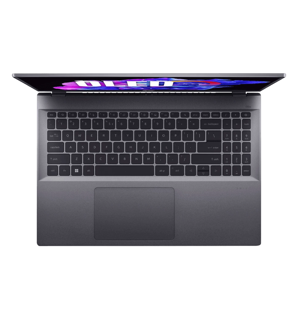 Ноутбук 16" Acer Swift Go 16 SFG16-71 OLED (NX.KVZEU.004)/Intel i7-13620H/32GB/1TB SSD/Intel Iris Xe/W11H/Black