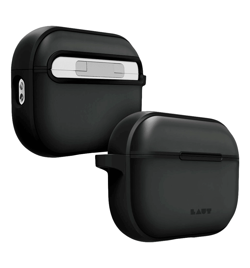 Чохол LAUT HUEX PROTECT для AirPods Pro 1&2 (2022) чорний (L_APP2_HPT_BK)