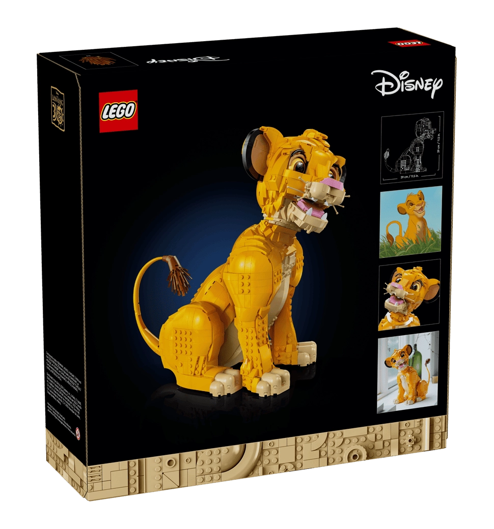 Конструктор LEGO Disney Classic Юний король Лев Сімба