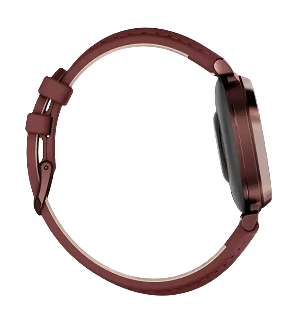 Смарт-годинник Garmin Lily 2 Classic Dark Bronze with Mulberry Leather Band (010-02839-03/61)