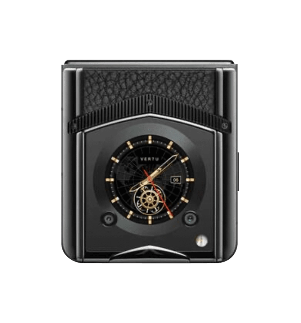 VERTU IRONFLIP CALFSKIN SERIES Jade Black