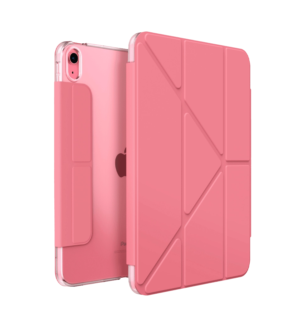 Чехол UNIQ CAMDEN IPAD 10TH GEN (2022) - ROUGE PINK (UNIQ-PDP10G(2022)-CAMRPK)