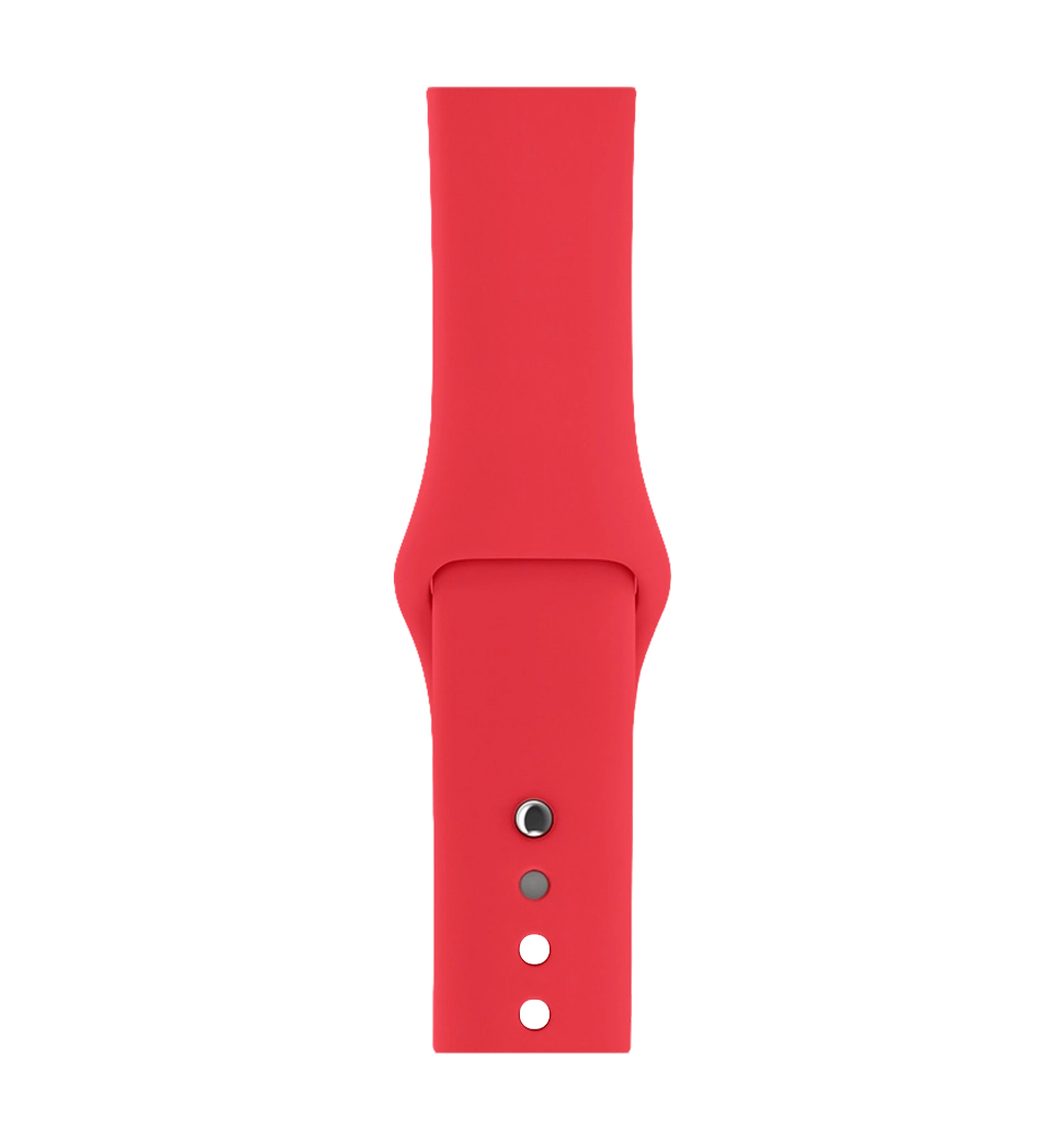 Ремiнець Silicone Copy 42/44/45mm Red