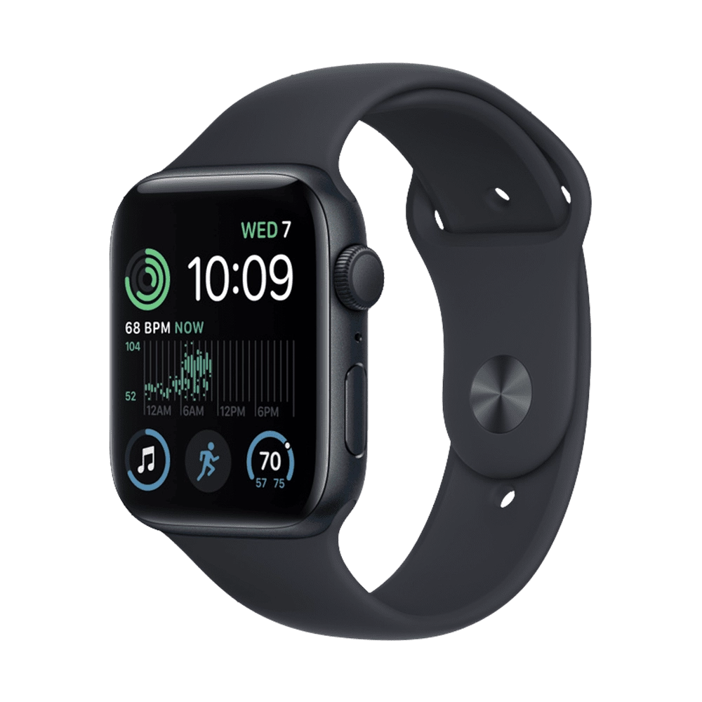 Apple Watch SE 44mm Sp Midn Alu Black Sp Band (MNK03) БУ