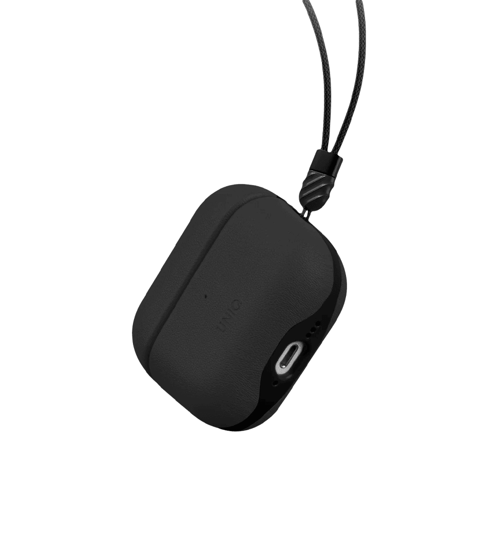 Чохол UNIQ Lyden DS для AirPods 4 dallas black (UNIQ-AIRPODS(2024)-LYDBLK)