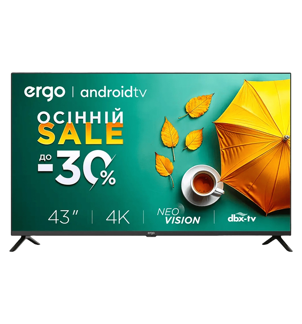 Телевізор ERGO 43GUS6500 рідкокристалічний