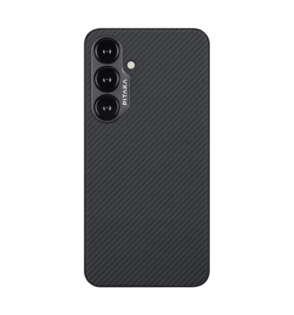 Чохол Pitaka MagEZ Case 4 Twill Black/Grey for Samsung Galaxy S24 Plus (KS2401S)