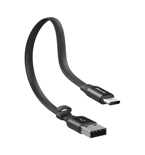 Кабель Baseus Nimble Type-C Portable Cable 2A 23cm (CATMBJ-01) Black