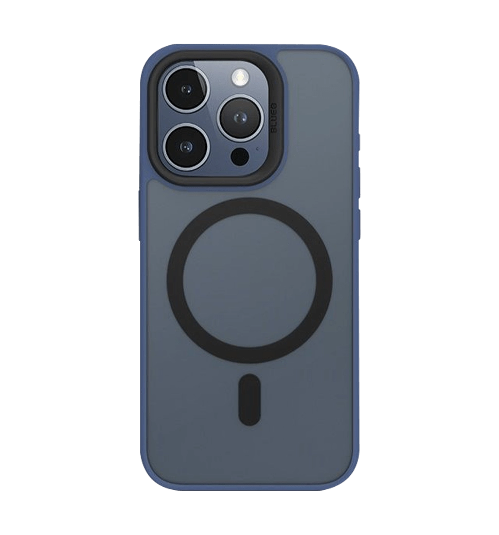 Чохол Blueo Frosted Anti-Drop Case for iPhone 15 Pro with MagSafe Dark Blue (BK5934-I15PDB)
