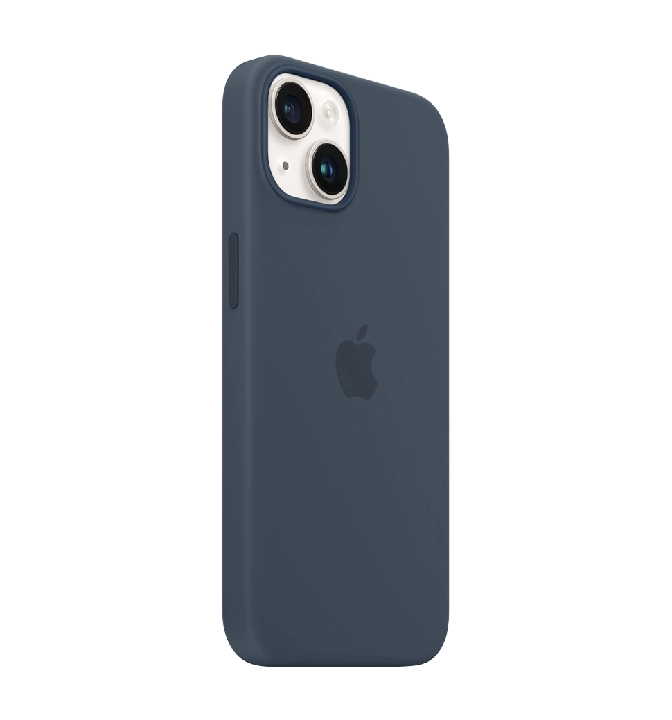 Чохол Силіконовий iPhone 14 Silicone Case with MagSafe Storm Blue (MPRV3)