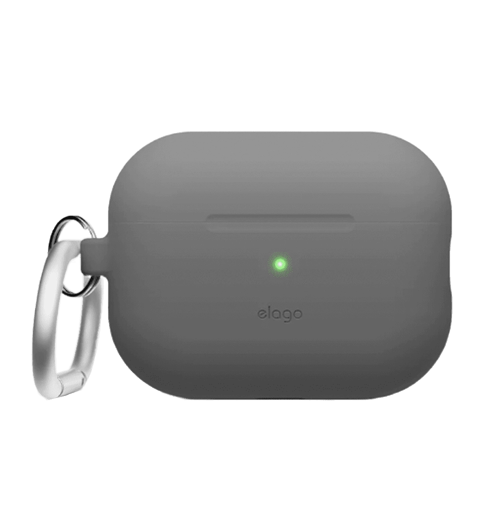 Чехол Elago Silicone Hang Case Dark Gray для Airpods Pro 2nd Gen (EAPP2SC-HANG-DGY)
