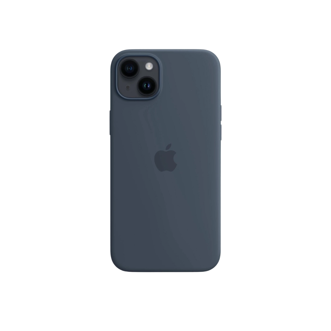 Чехол Силиконовый iPhone 14 Plus Silicone Case with MagSafe Storm Blue (MPT53)