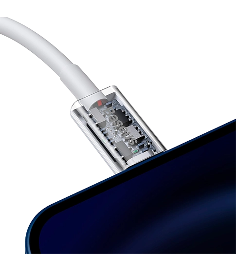 Кабель Baseus Superior Series Fast Charging Type-C to Lightning PD 20W 0.25m White (CATLYS-02)