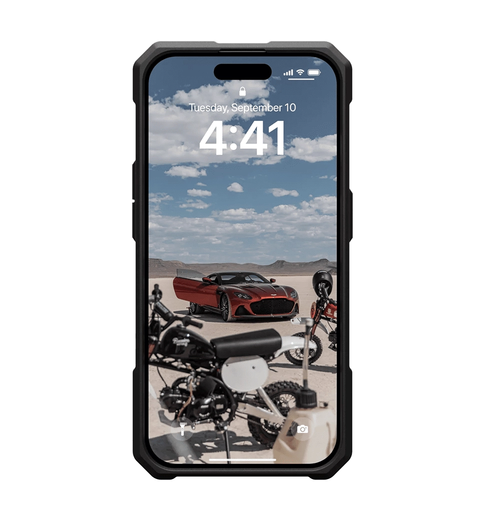 Чехол UAG iPhone 15 Pro Monarch Pro Magsafe, Kevlar Black (114221113940)
