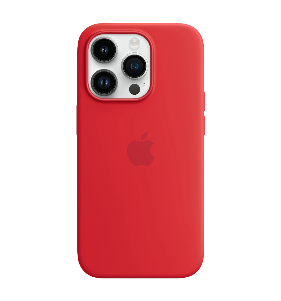 Чохол Силіконовий iPhone 14 Pro Silicone Case with MagSafe (PRODUCT)RED (MPTG3)
