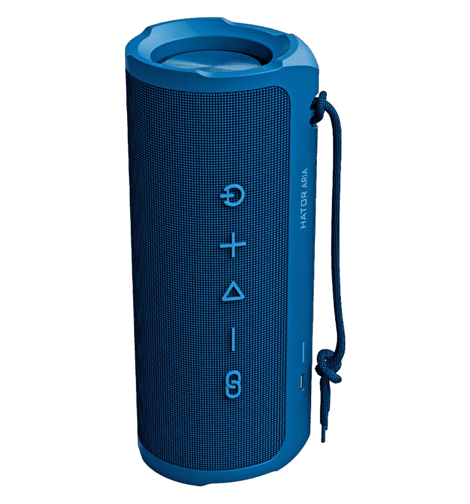 Колонка портативна Bluetooth HATOR Aria Wireless (HTA-202) Stormy Blue