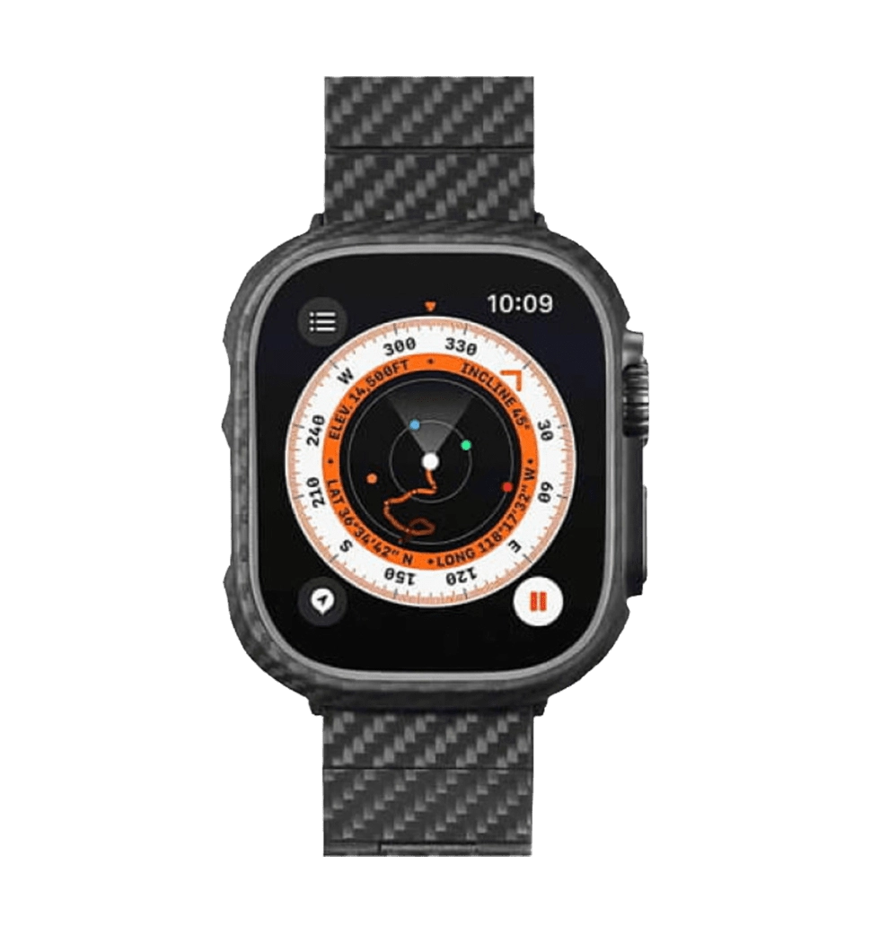 Чохол-накладка Pitaka Air Case Black/Grey for Apple Watch Ultra 2/Ultra 49mm (KW3001A)