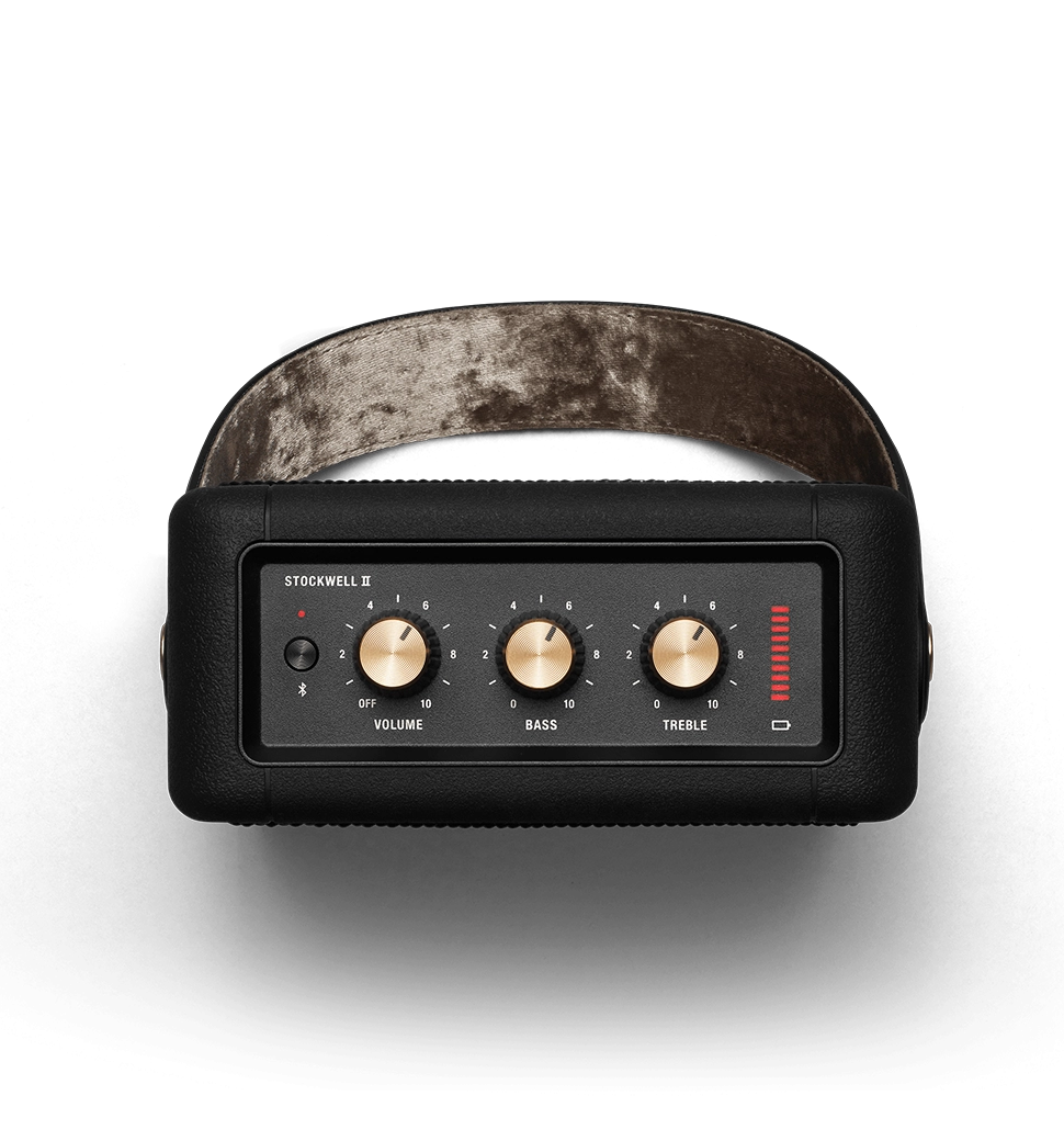 Портативная акустика Marshall Stockwell II Black & Brass (1005544)