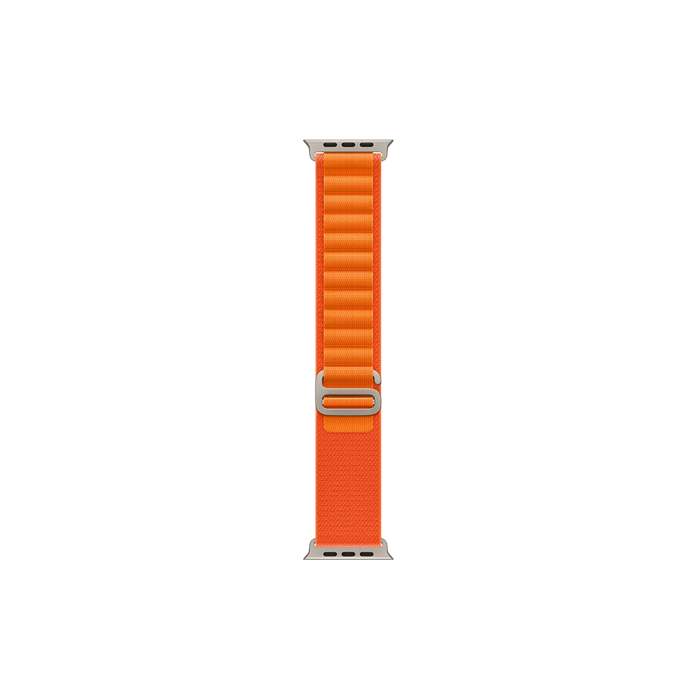 Смарт-часы Apple Watch Ultra 49mm Titanium Case with Orange Alpine Loop - Small (MNHH3)