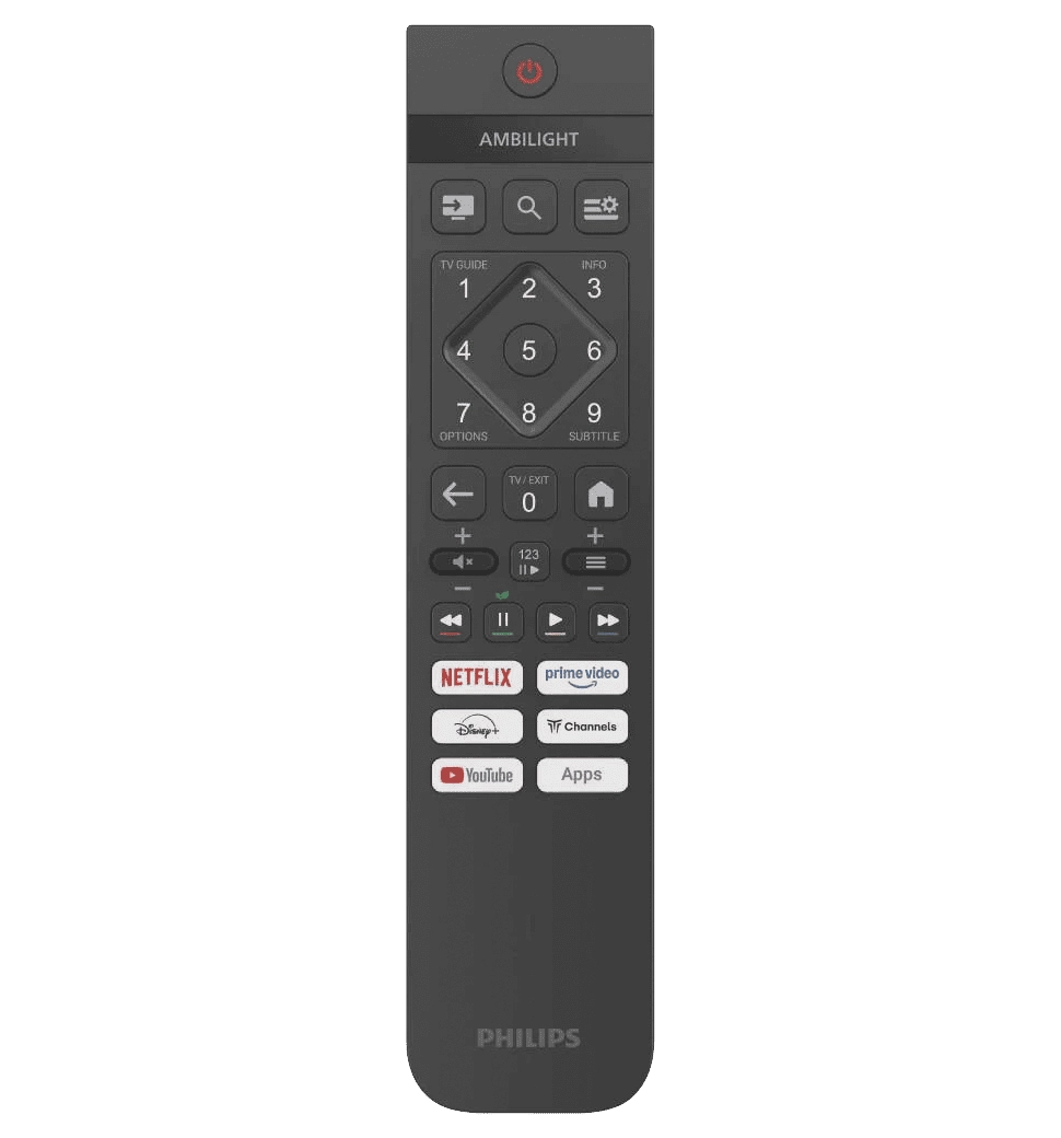 Телевизор Philips 50" 4К LED 60 Hz, Titan OS, 230 cd/m2, Ambilight, sound 20W, Wi-Fi 802.11ac,Bluetooth 5.2