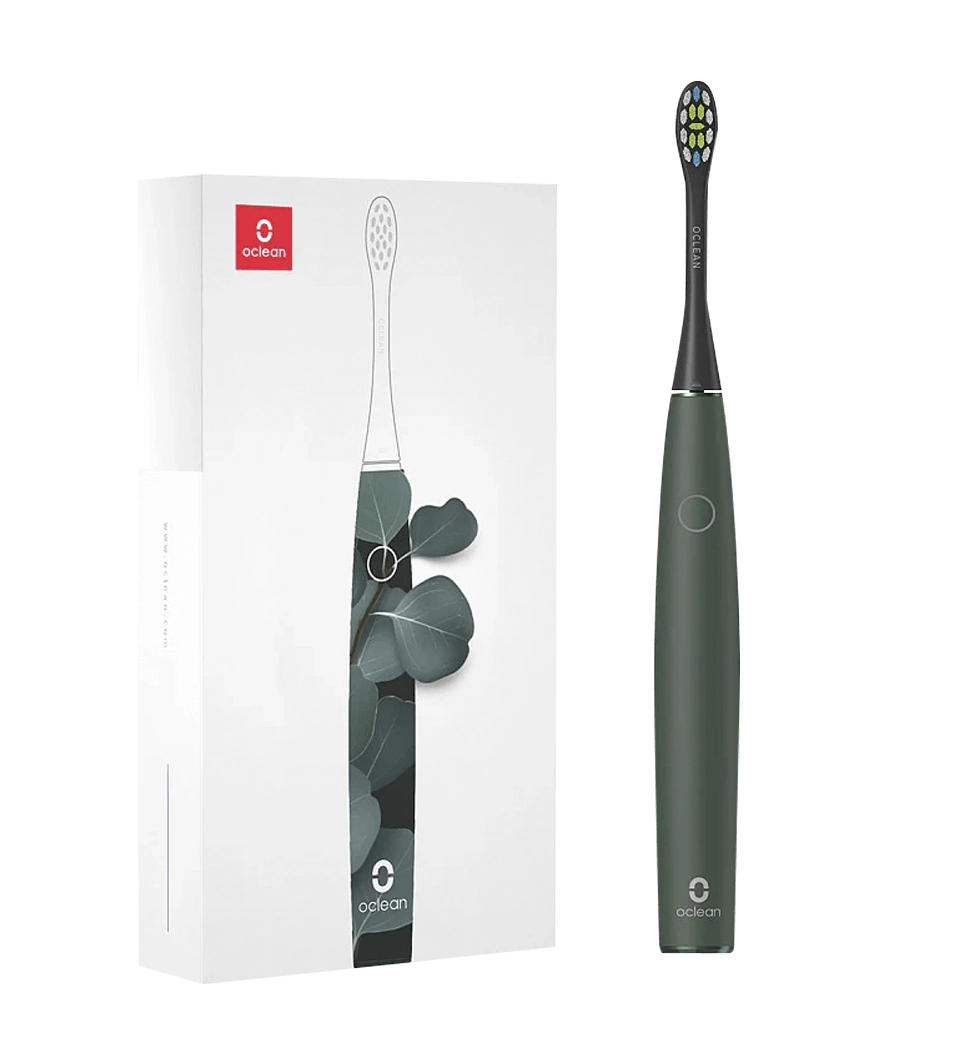 Умная зубная електрощетка Oclean Air 2 Electric Toothbrush Green (6970810551587)