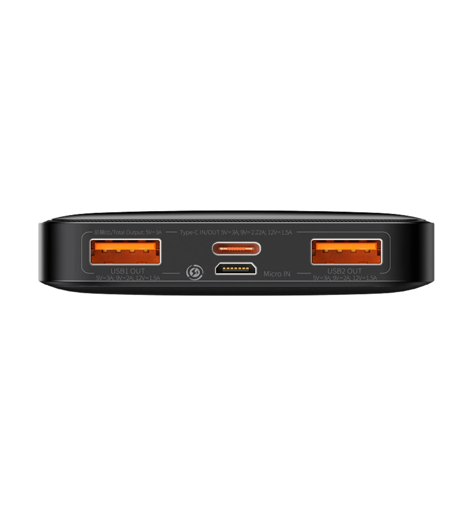 Дополнительная батарея Baseus Bipow Overseas 20W 10000mAh* (black) (PPBD050301)