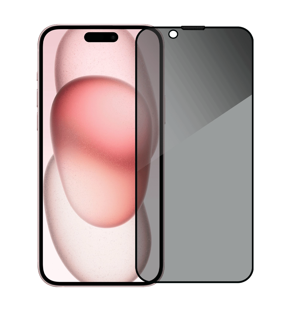 Защитное стекло Blueo Full Cover Anti-Peep Glass for iPhone 14 Pro Max/15 Plus