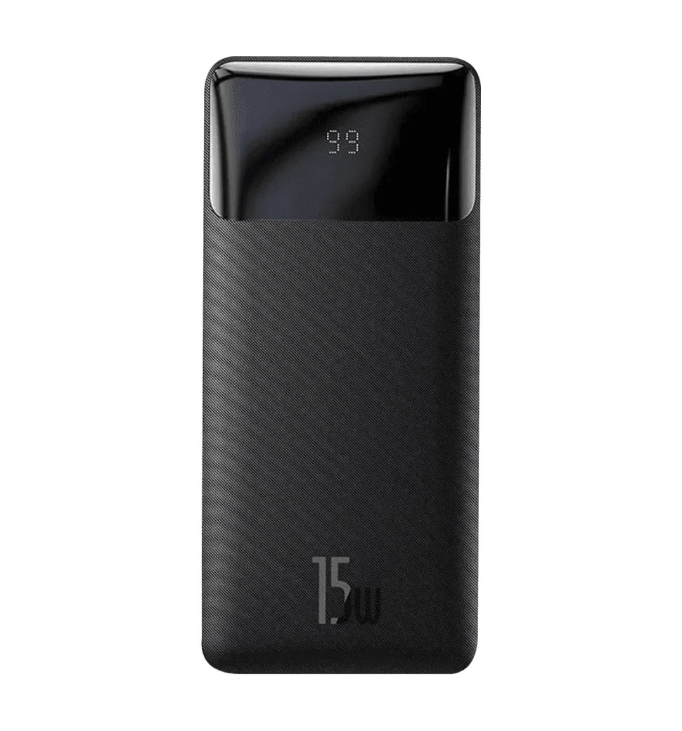 Доп батерея Baseus Bipow Digital Display 15W 30000mAh Black (PPDML-K01)