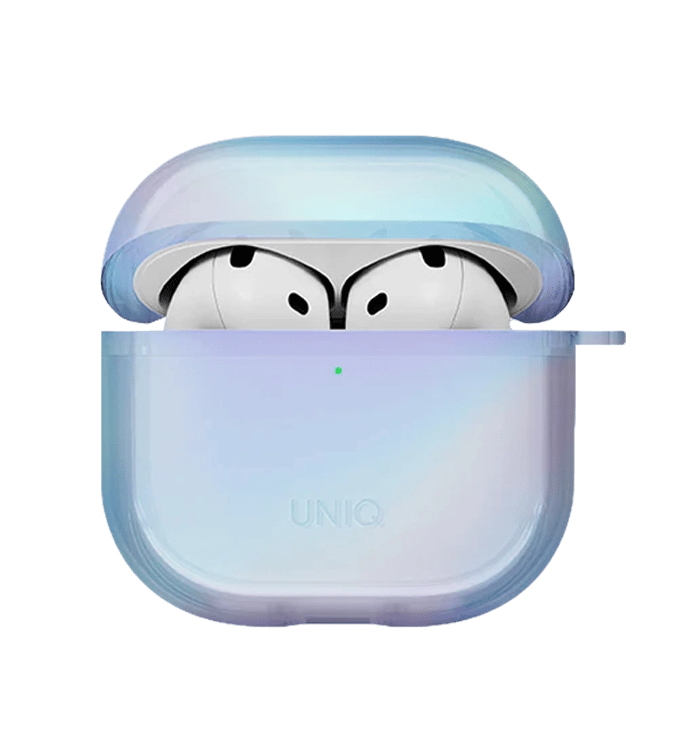 Чохол UNIQ Iridescia для AirPods 4 Eclipse Blue (UNIQ-AIRPODS(2024)-IRDEBLU)