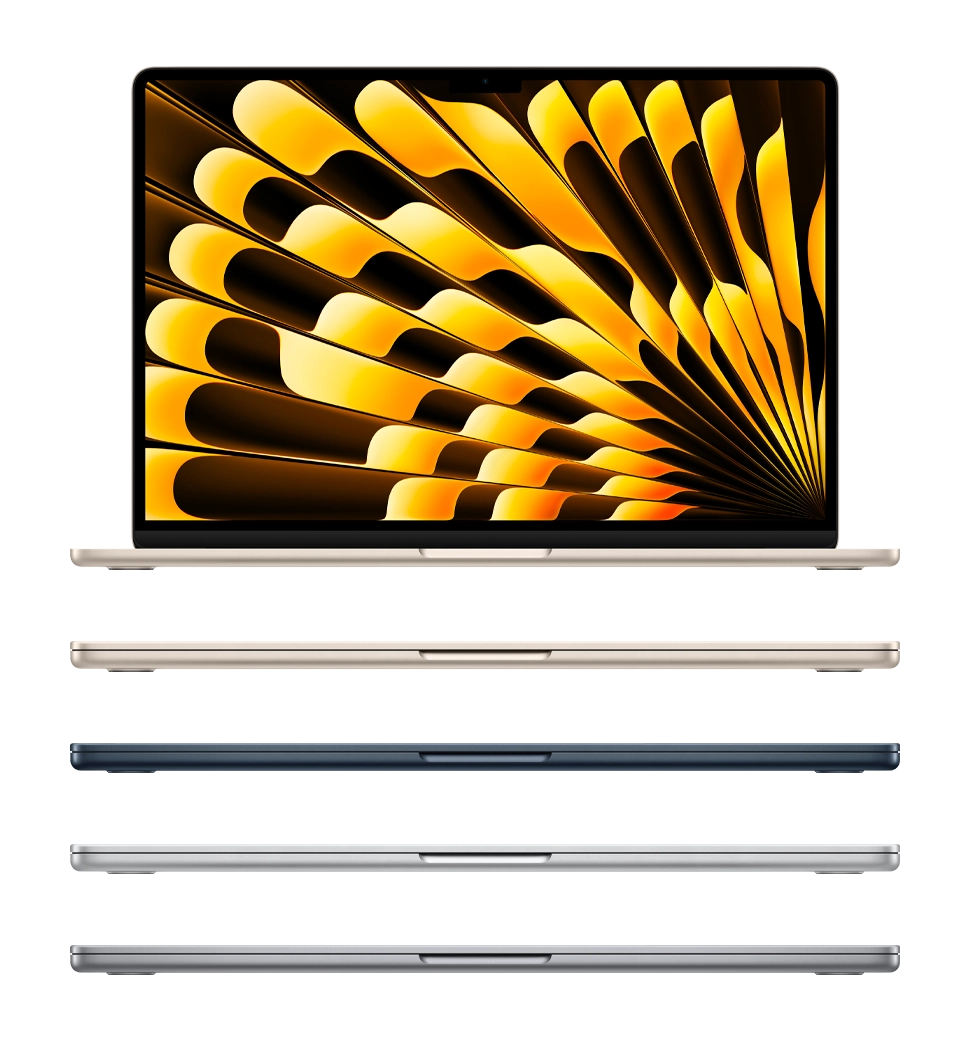 Macbook Air 15 Apple M3/8CPU/10GPU/24GB/1TB SSD/ Starlight  2024 (Z1BT000KB)