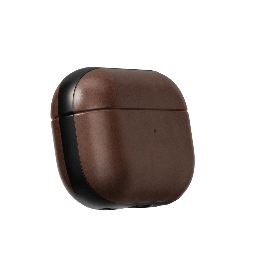 Чохол Nomad Modern Leather Rustic Brown Horween for Airpods Pro 2nd Gen (NM01997085)