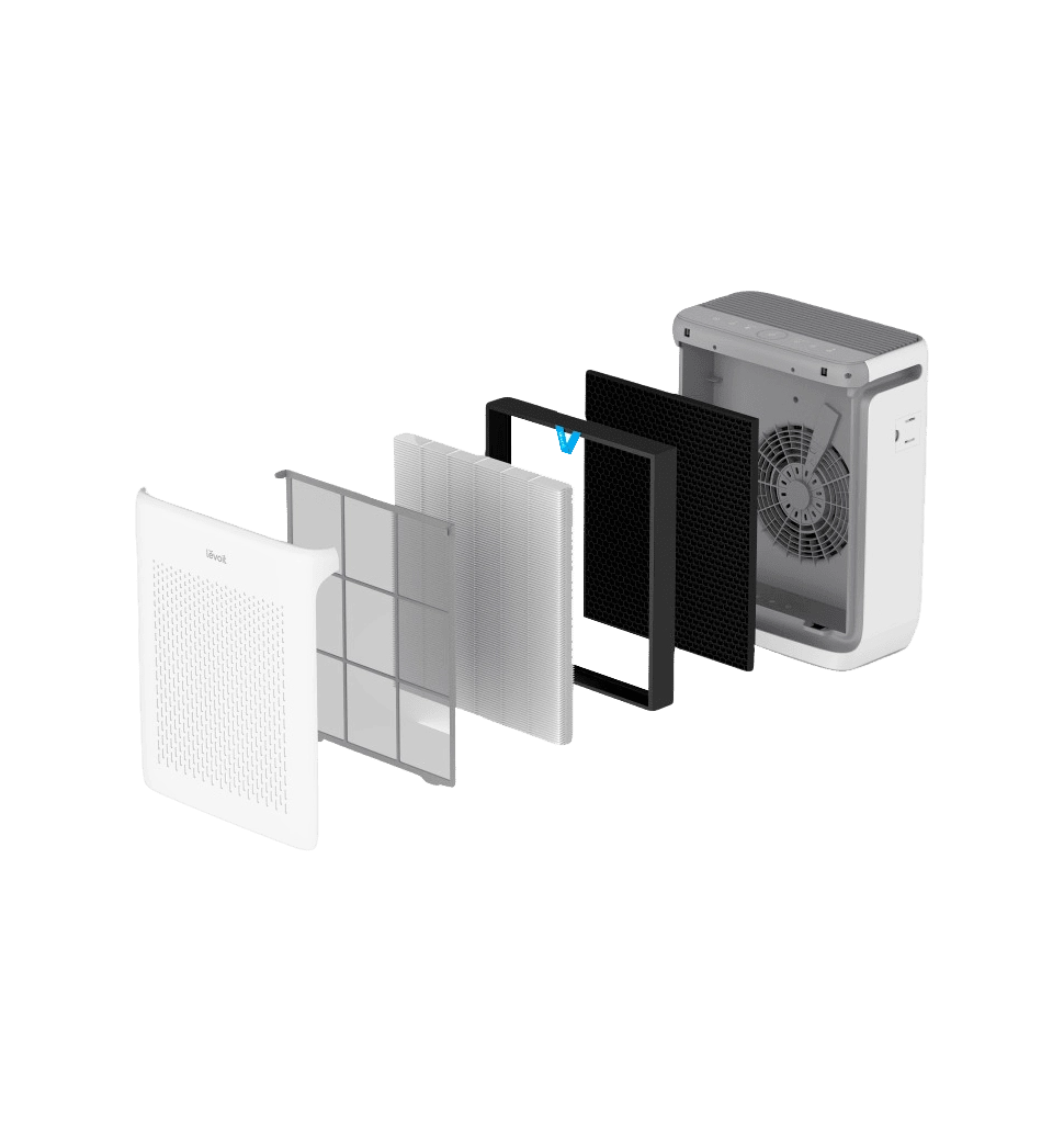 Фільтр для Levoit Vital 200 True HEPA Carbon LRF-V201-WEU (HEACAFLVNEU0096Y)