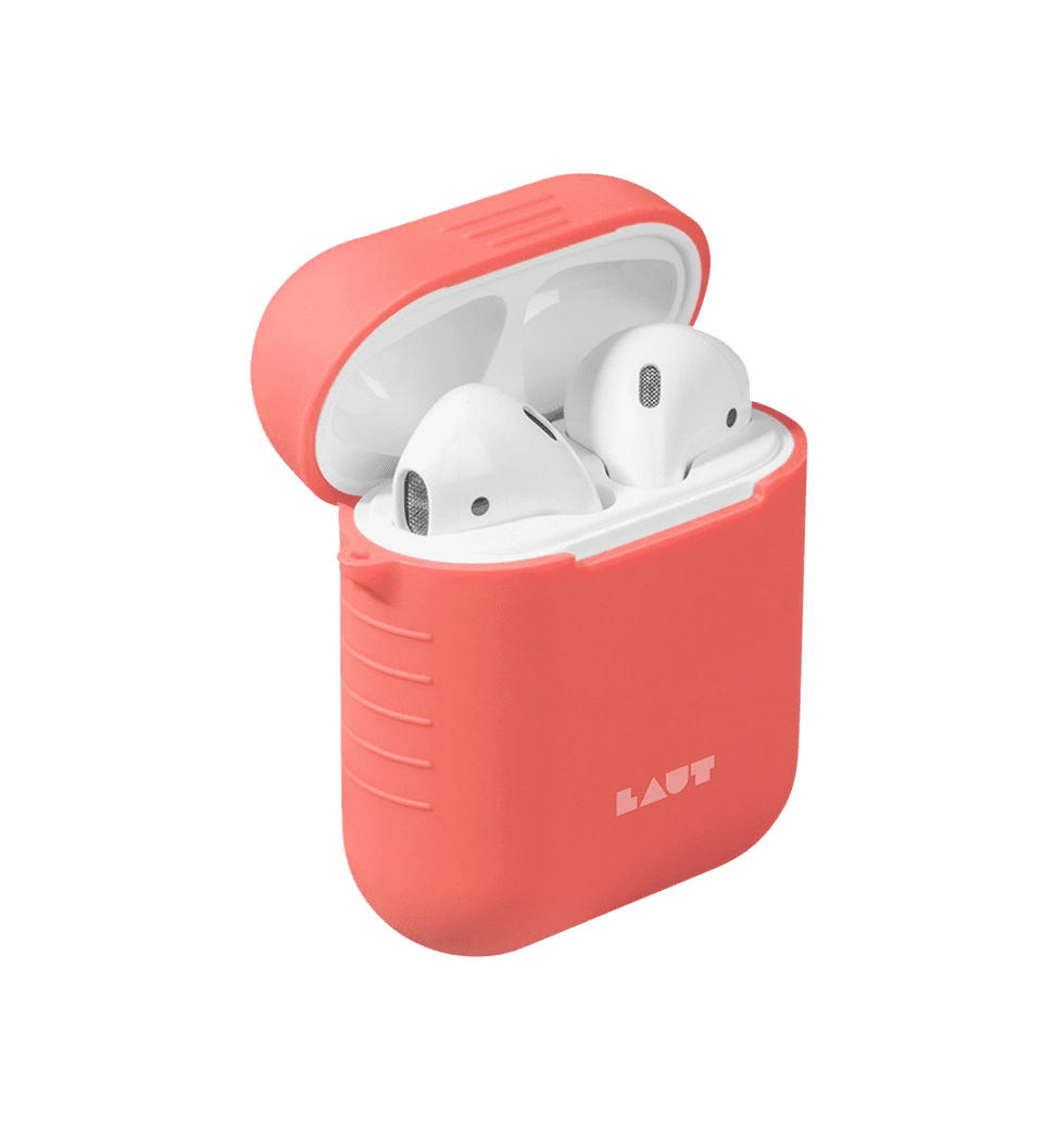 Чехол Laut Airpods Pod Coral (LAUT_AP_POD_P)