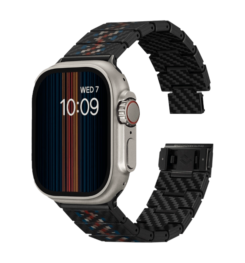 Ремешок Pitaka Carbon Fiber Watch Band Rhapsody для Apple Watch 49/45/44mm (AWB2301)