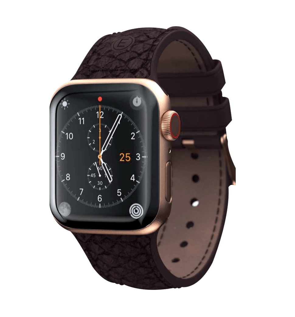 Ремінець Njord Salmon Leather Strap Rust for Apple Watch 41mm/40mm (SL14113)