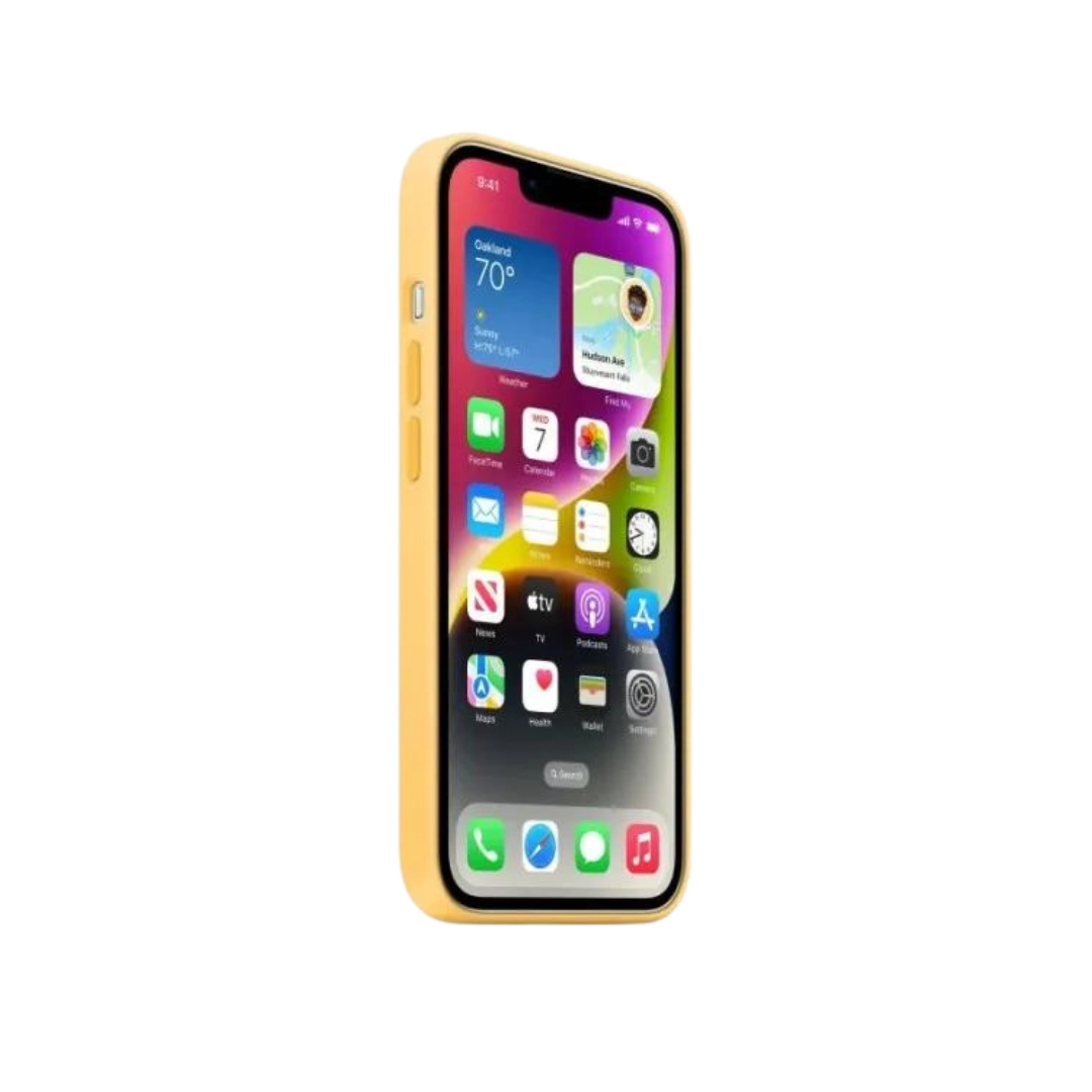 Чохол Силіконовий iPhone 14 Plus Silicone Case with MagSafe Sunglow (MPTD3)