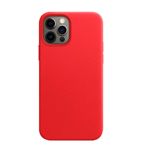 Чохол iPhone 12 Pro Max Leather Case with MagSafe - (PRODUCT)RED (MHKJ3)