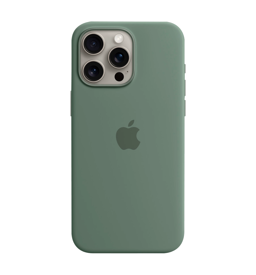 Чохол Силіконовий iPhone 15 Pro Silicone Case with MagSafe Cypress (MT1J3)
