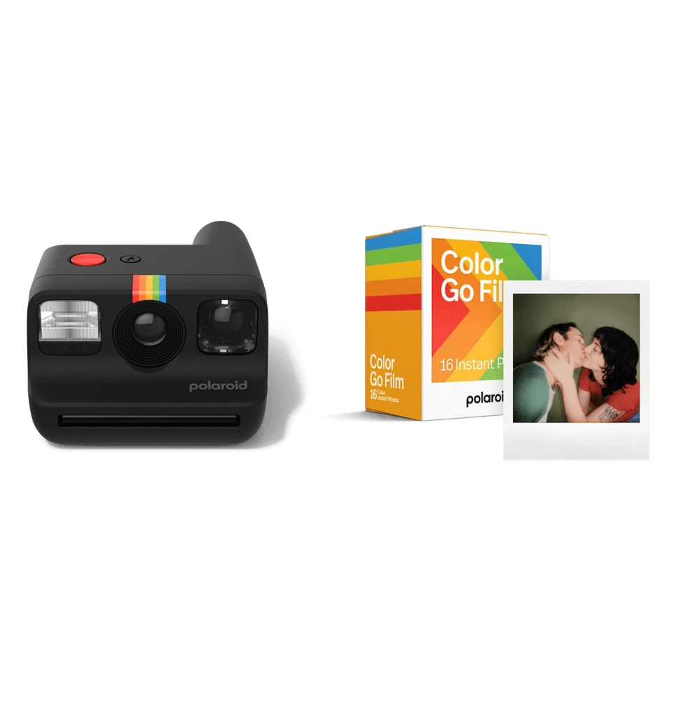 Камера моментальной печати Polaroid Go Gen 2 Black (009096) +16 instant photos +2 accessories