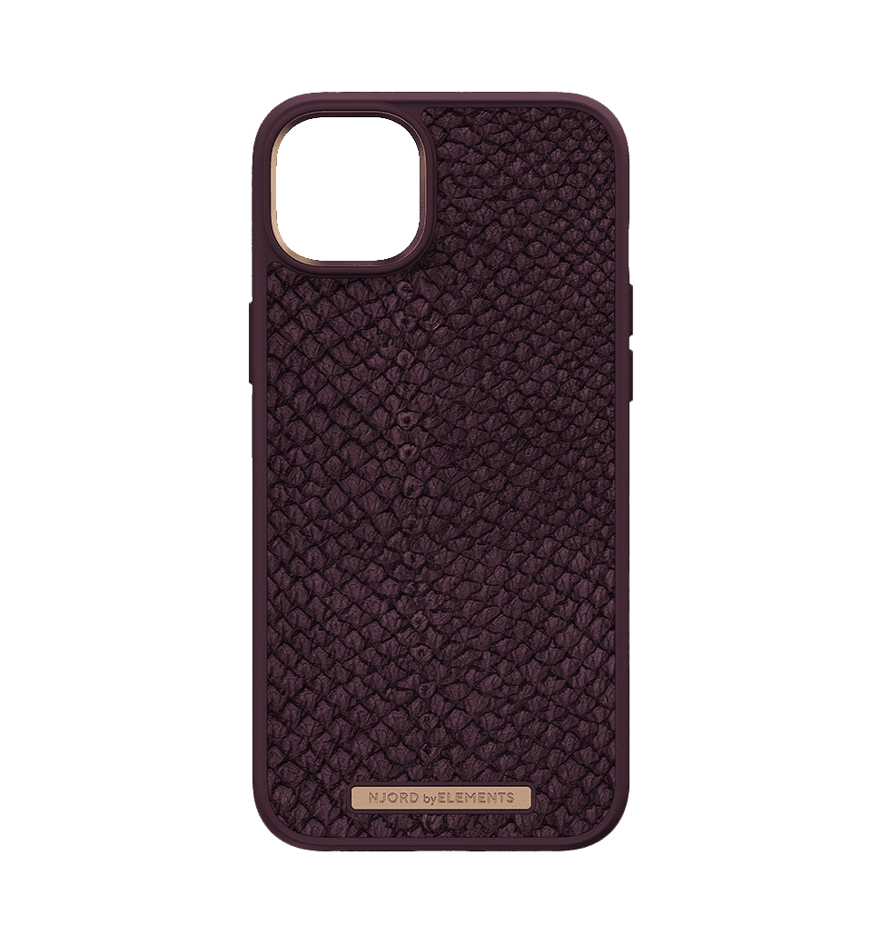 Чохол Njord Salmon Leather MagSafe Case Rust for iPhone 14 (NA41SL03)