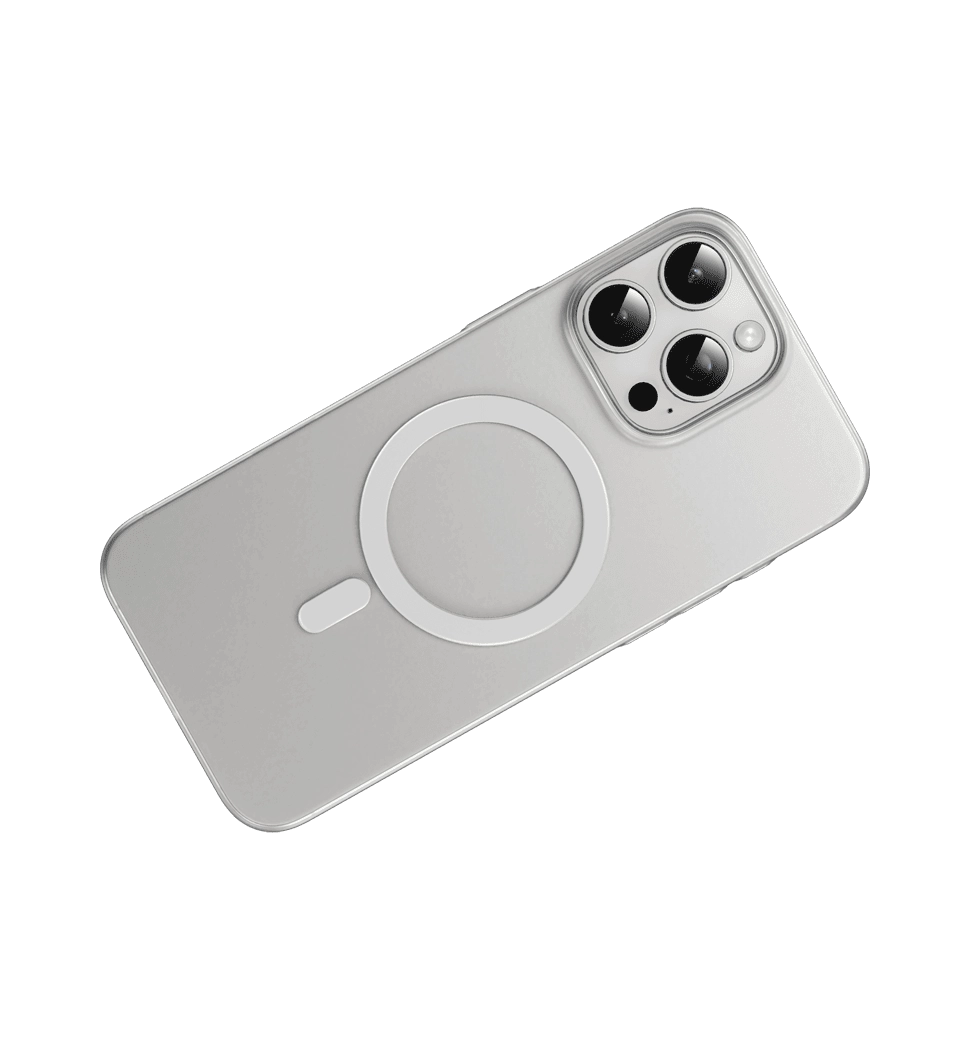 Чехол Keephone AirSkin Case for 16 Pro Max Natural Titanium (KPASP16PMTGY)
