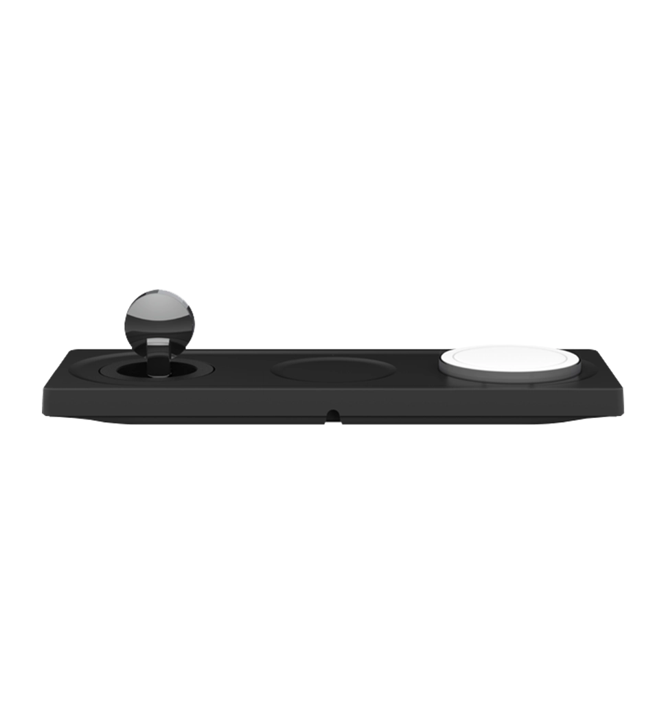 Беспроводной ЗП Belkin 3in1 MagSafe, black (WIZ016VFBK)